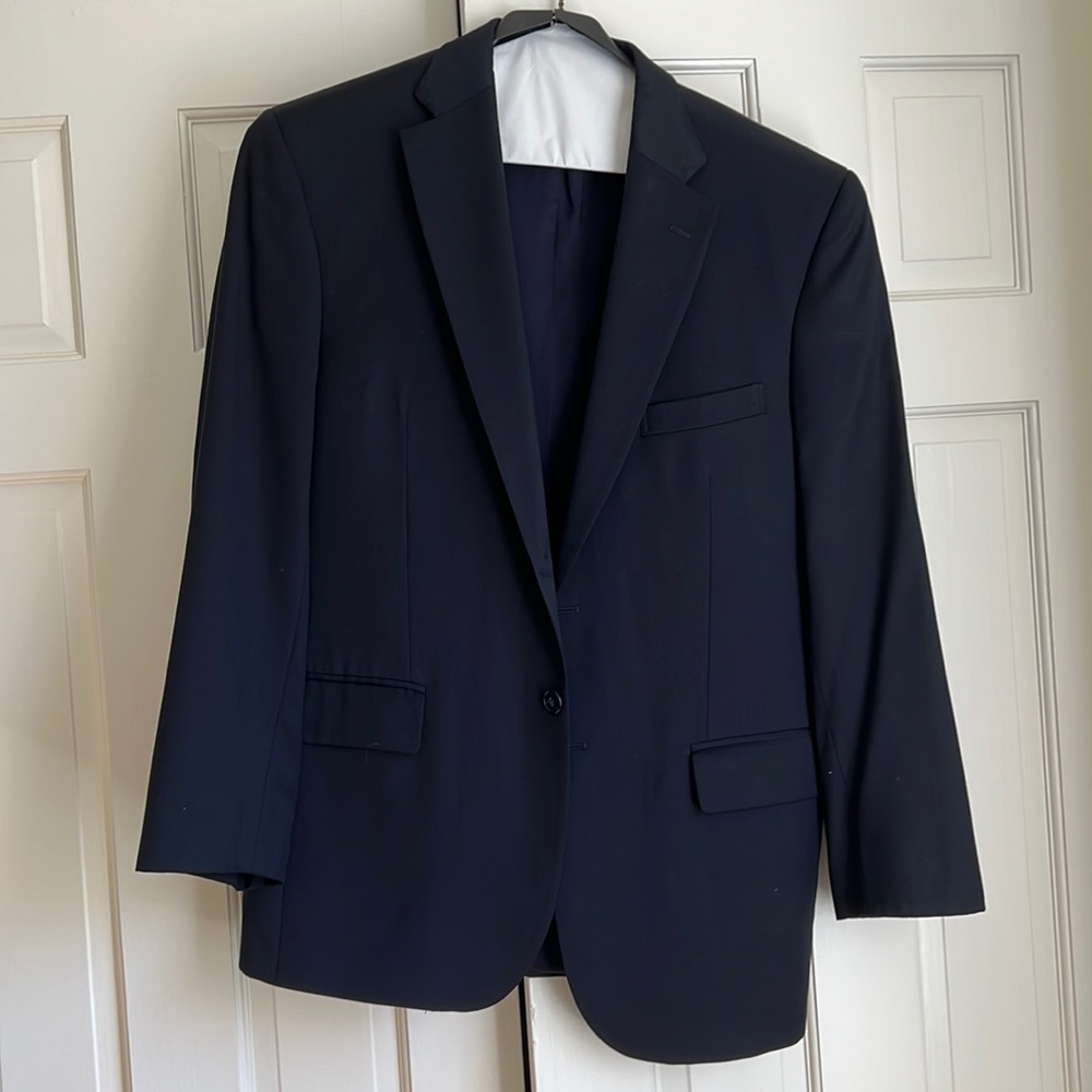 Jos A Bank Navy Suit